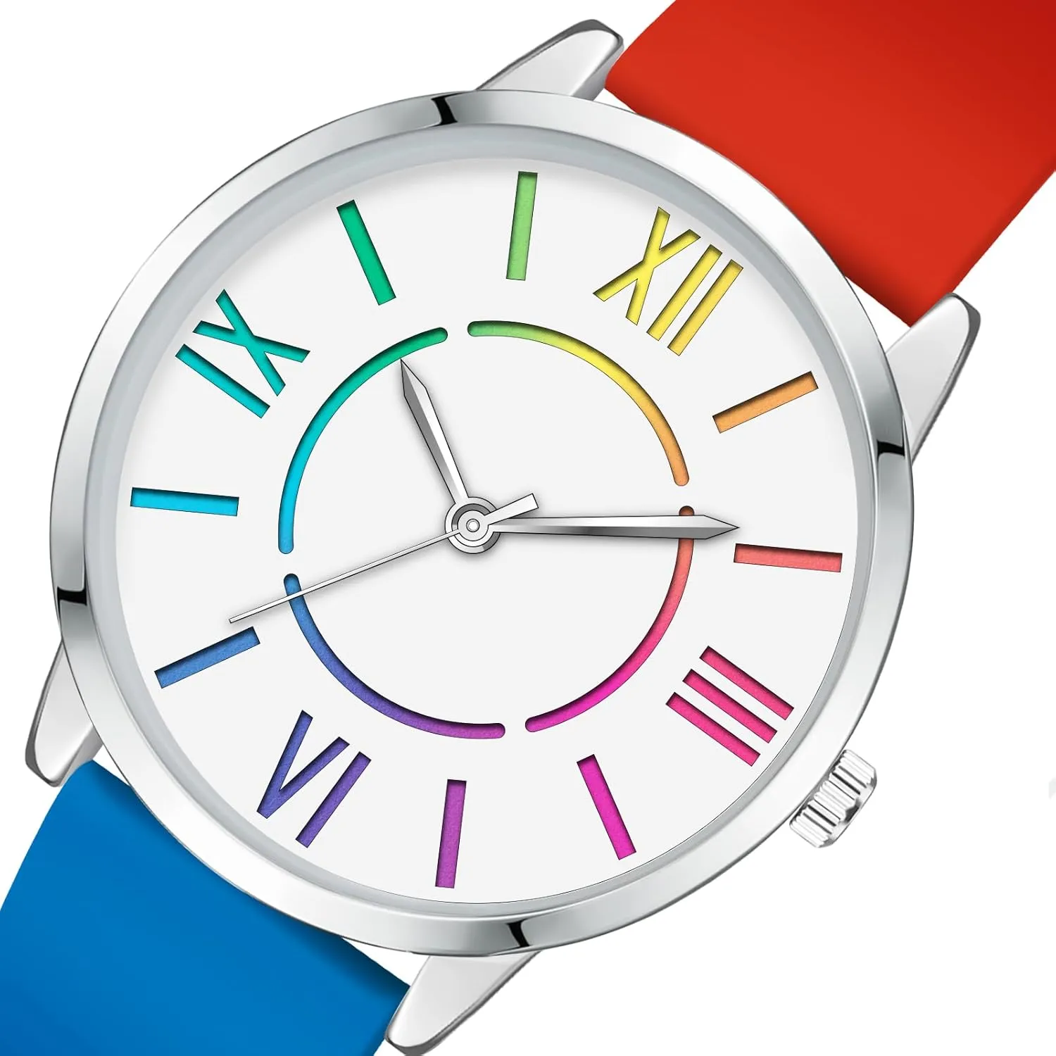 Read Waterproof insulate notoriously expressive boast Watch Bisley Women Watch Colorful Dial Easy to 