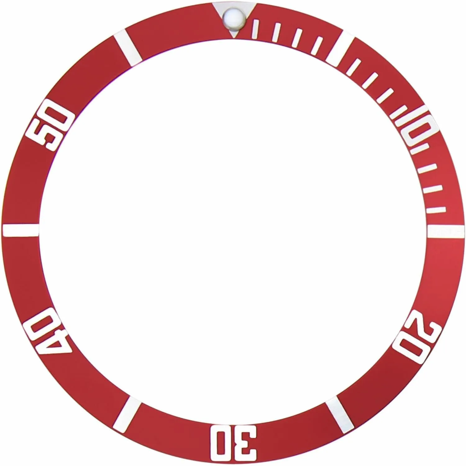 Red Flat Ewatchparts Bezel Insert Compatible With Seiko Diver Watch SKX007 SKX009 droplet grievous complement guidance 200M SKX007K1 SKX007K2 