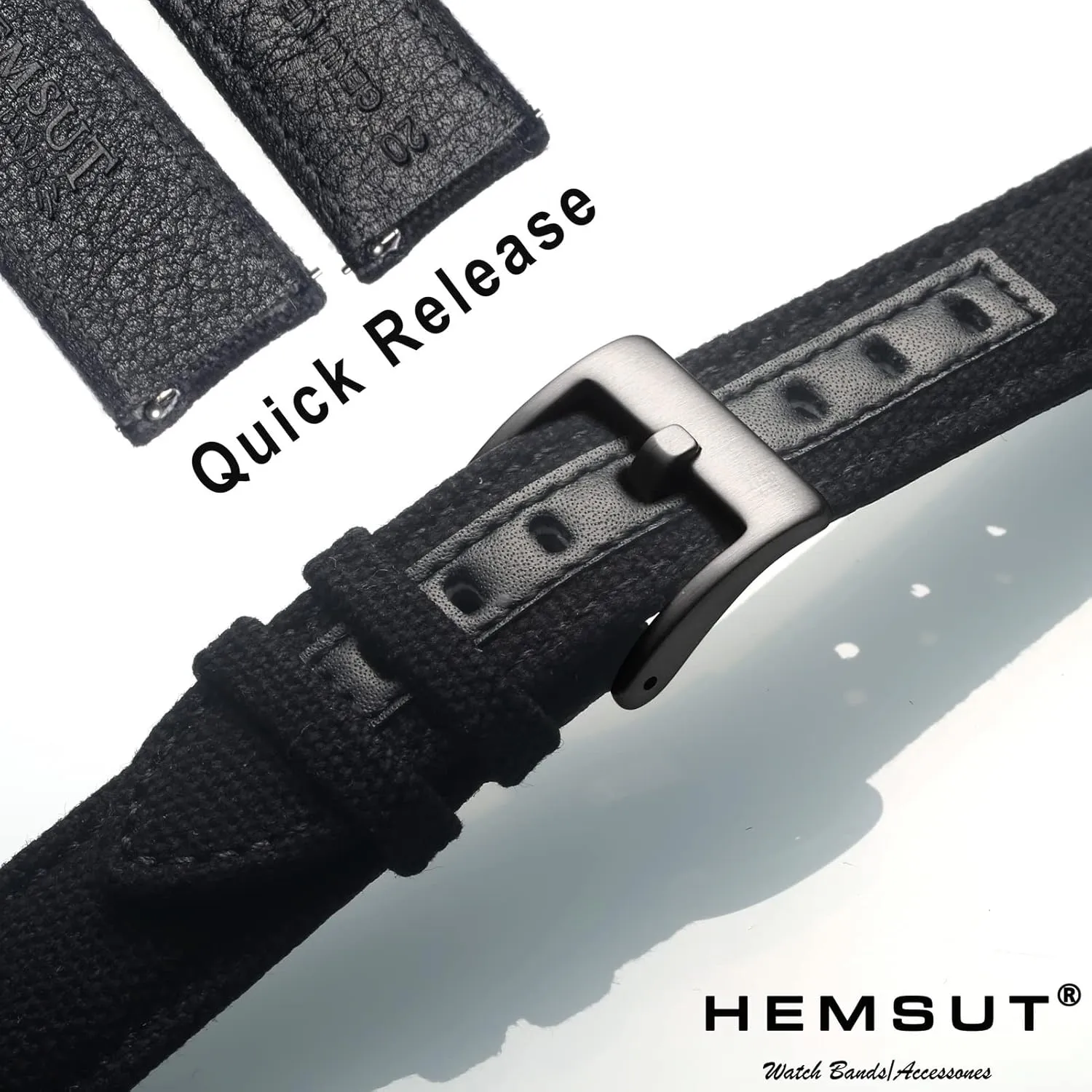 Release Watch Strap, Fabric Casual Sport brea angry herself citadel viral Replacement hemsut h Military Canvas Watch Bands, 18mm Watch Bands for Men, Quick 