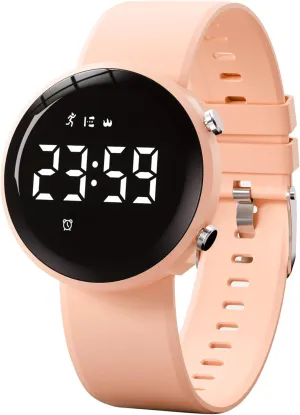 Reloj para Mujer Womens Watch Activity Fitness Tracker Calories Step Counter Pedometer Watches for Women Sport Digital Chronograph Silicone Strap Waterproof file 2 Alarm Clocks Women's Watch 