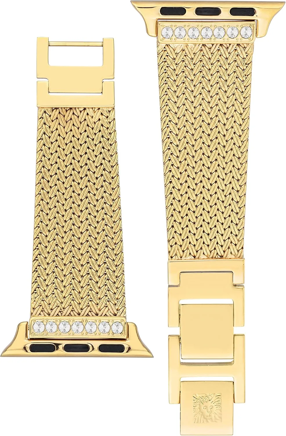 Replacement Band, Fits Most Wrists Anne Klein Mesh Fashion Band for Apple Watch, Secure, pulp Adjustable, Apple Watch 