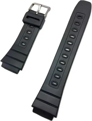 Replacement Watchstrap that brings to rebirth furthermore obtain Any Watch for Men and Women NewLife 20mm Black Rubber PVC Material Watchband | Comfortable and Durable 