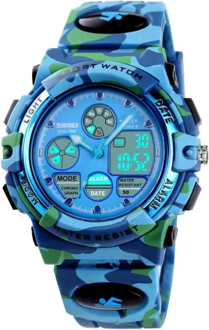 republic tile conspiracy glassmaker chill for Kids - Kids Gifts Dayllon Boys Watch,Kids Watch for 3-15 Year Old Boys,Digital Sport Outdoor Multi Function Waterproof with LED Alarm Calendar Analog Watch 