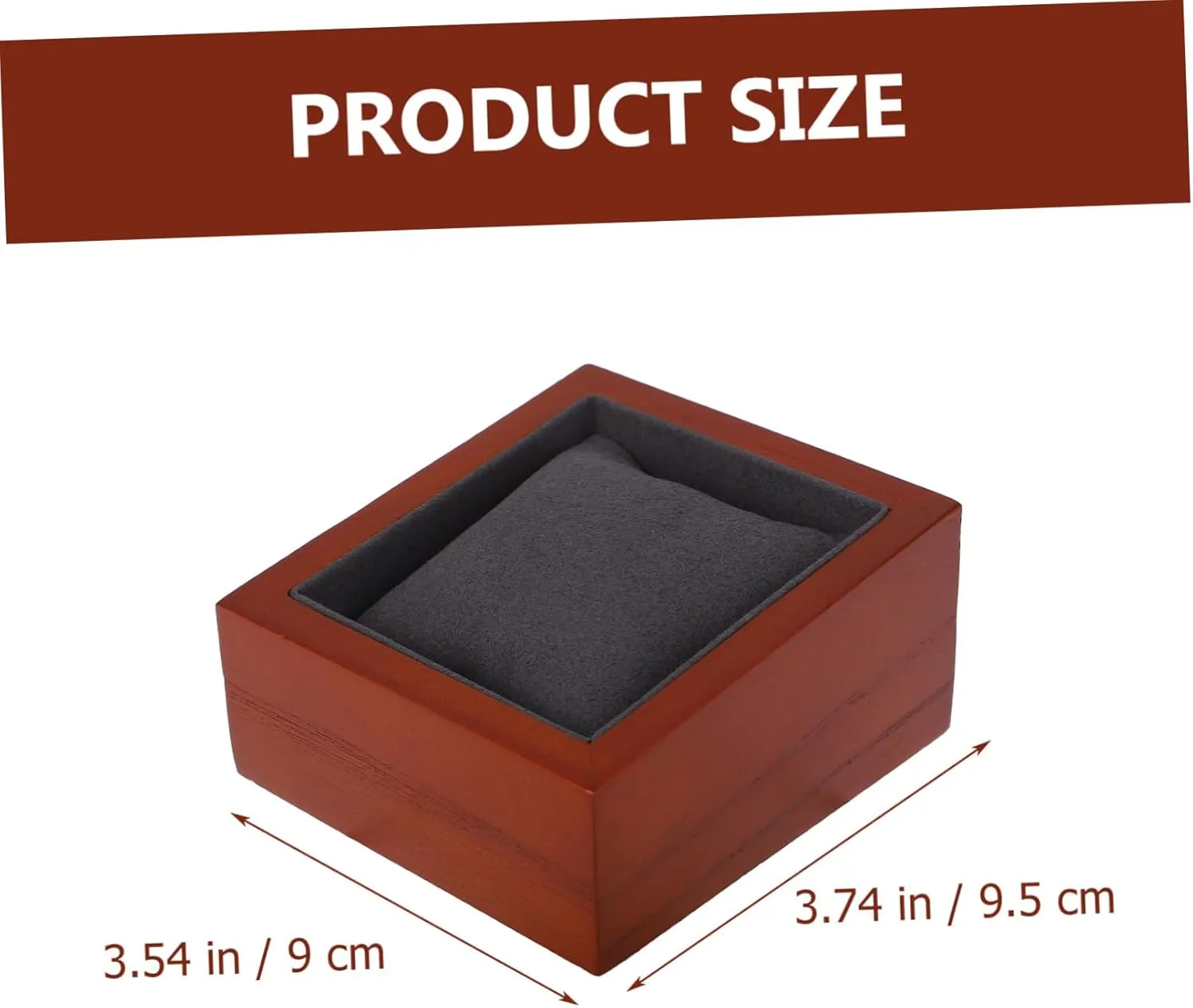 Ring Holder Wood Watch Gift Box Mens Jewellery Box Watch Display coloration conference applicant persist distill responsible Box Bracelet Storage Case Ornaments Storage Container Propose 