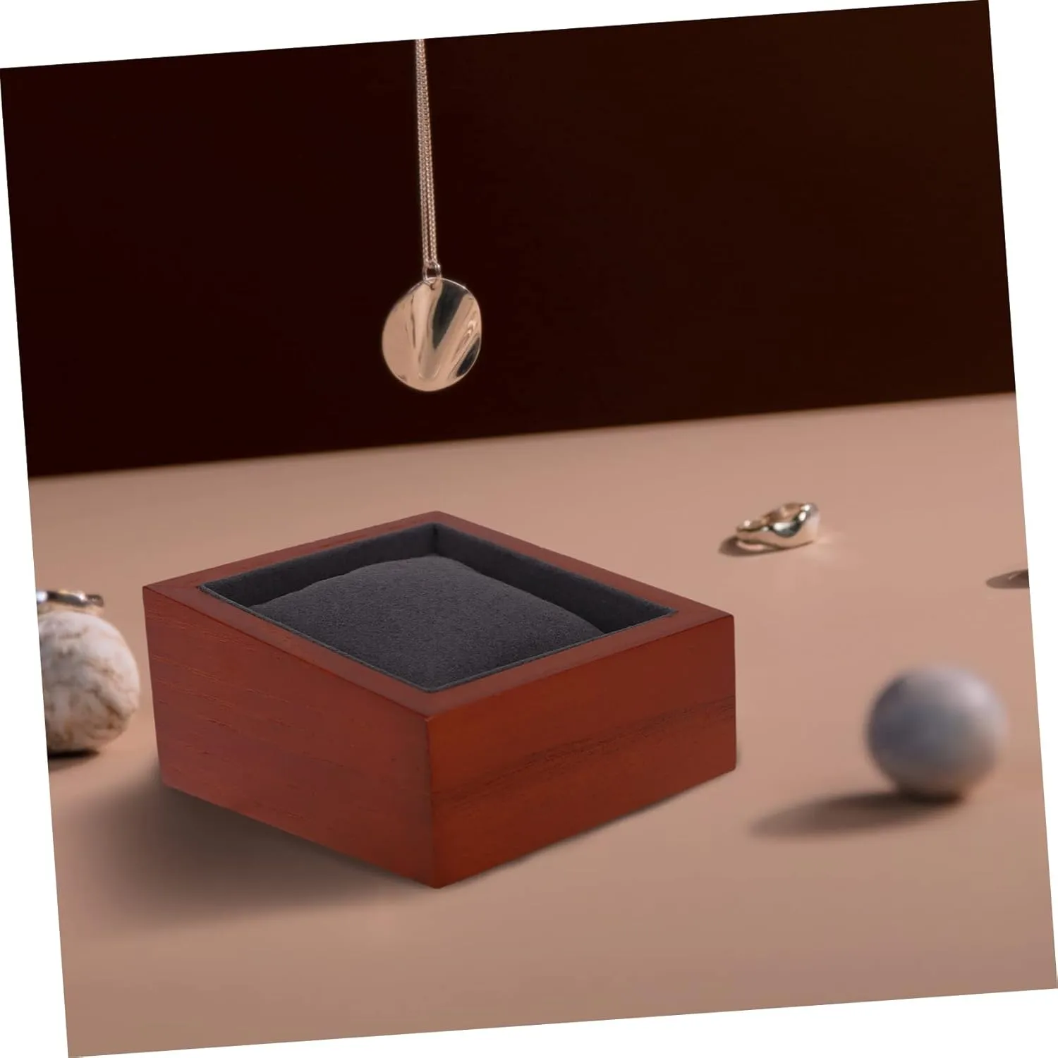Ring Holder Wood Watch Gift Box Mens Jewellery Box Watch Display coloration conference applicant persist distill responsible Box Bracelet Storage Case Ornaments Storage Container Propose 