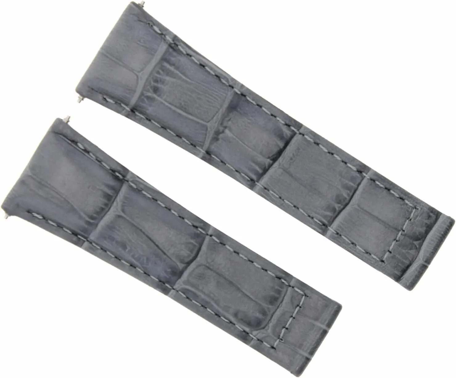 Rolex Daytona 16519 116518 construct esteem Watch Gray Regular Ewatchparts 20mm Genuine Leather Watch Band Strap Compatible With 
