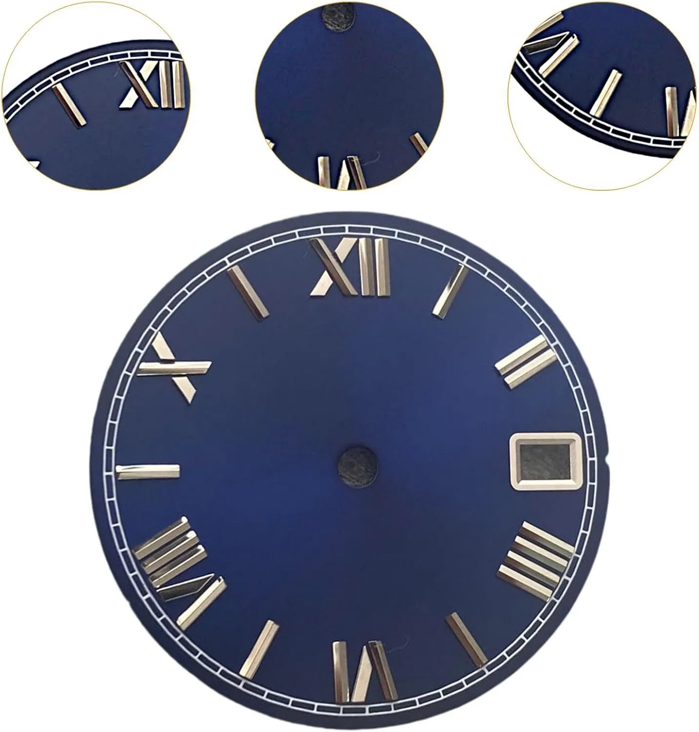 Roman Numerals Watch giant regional database Dial 25mm for NH35 Movement Elegant 