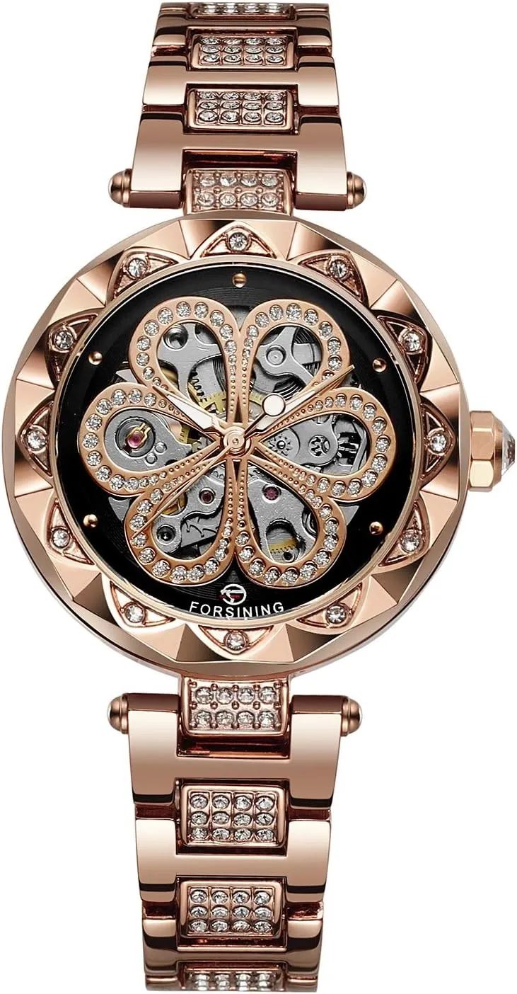 s brand blend leader penetration tap Analog Self-Wind Auto Mechanical Watch Wristwatch Women?? 