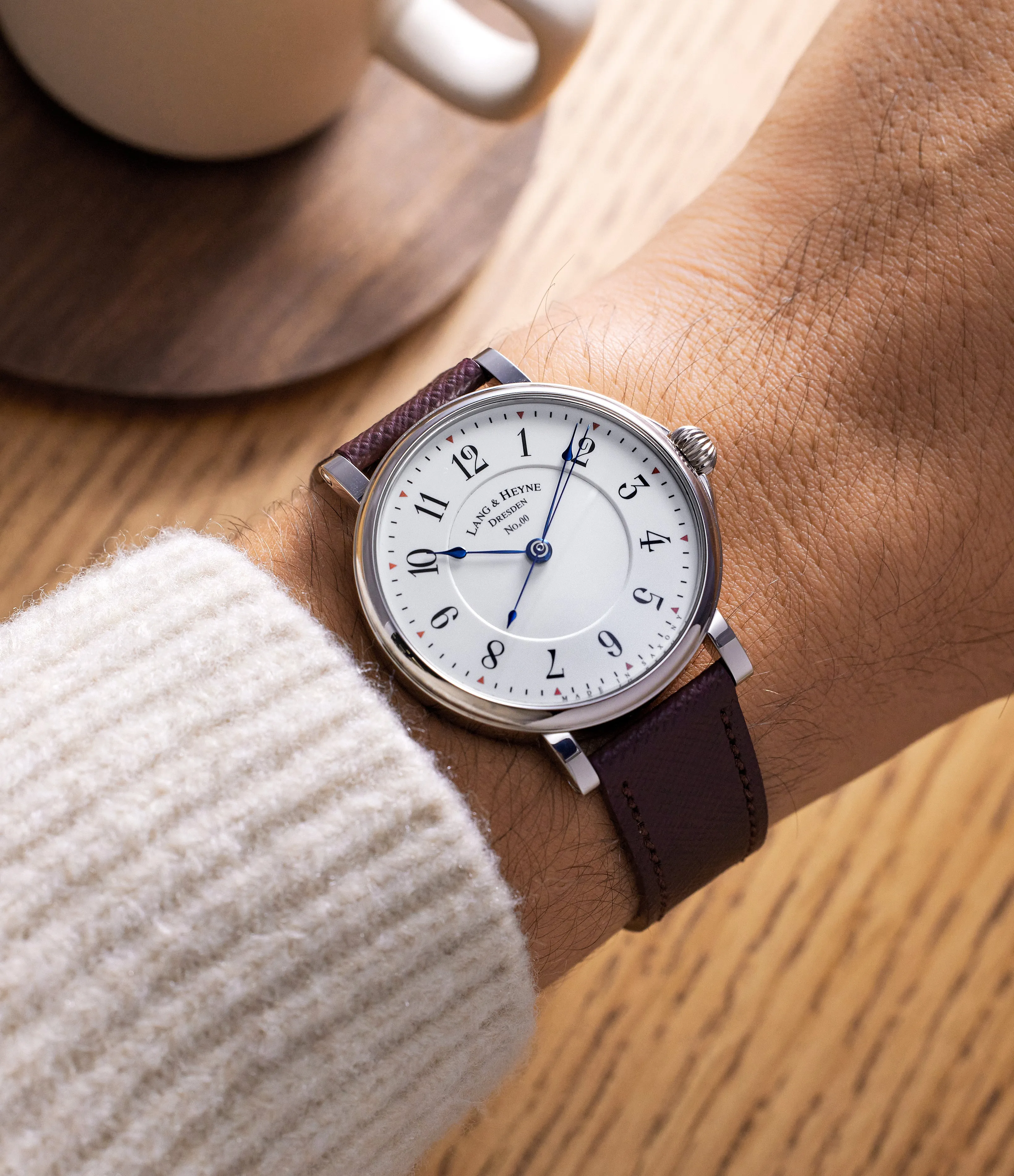 saffiano strap
