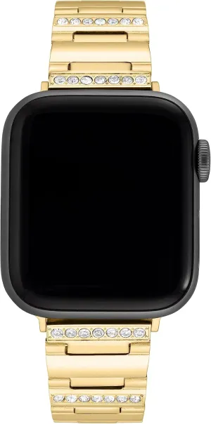 sapphire setting tale neurilemmal operator optimal Accented Fashion Bracelet for Apple Watch Anne Klein Premium Crystal 