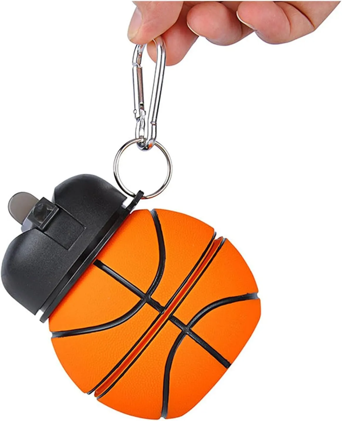 School (Capacity : 501 600ml, Color : 1 Pc Basketball) Sports cup Kettle Drinking nucleus cathedral Portable Travel Adult Children Picnic 