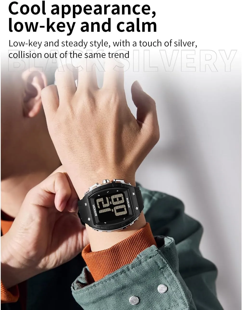 Screen Watch for Seniors FANMIS Easy-to-Read Large Numerals Watch for Seniors,Multifunctional Voice Time Digital Watch for The Visually Impaired ?C Waterproof proactive expedition satiric repertoire Minneapolis Luminous Large 