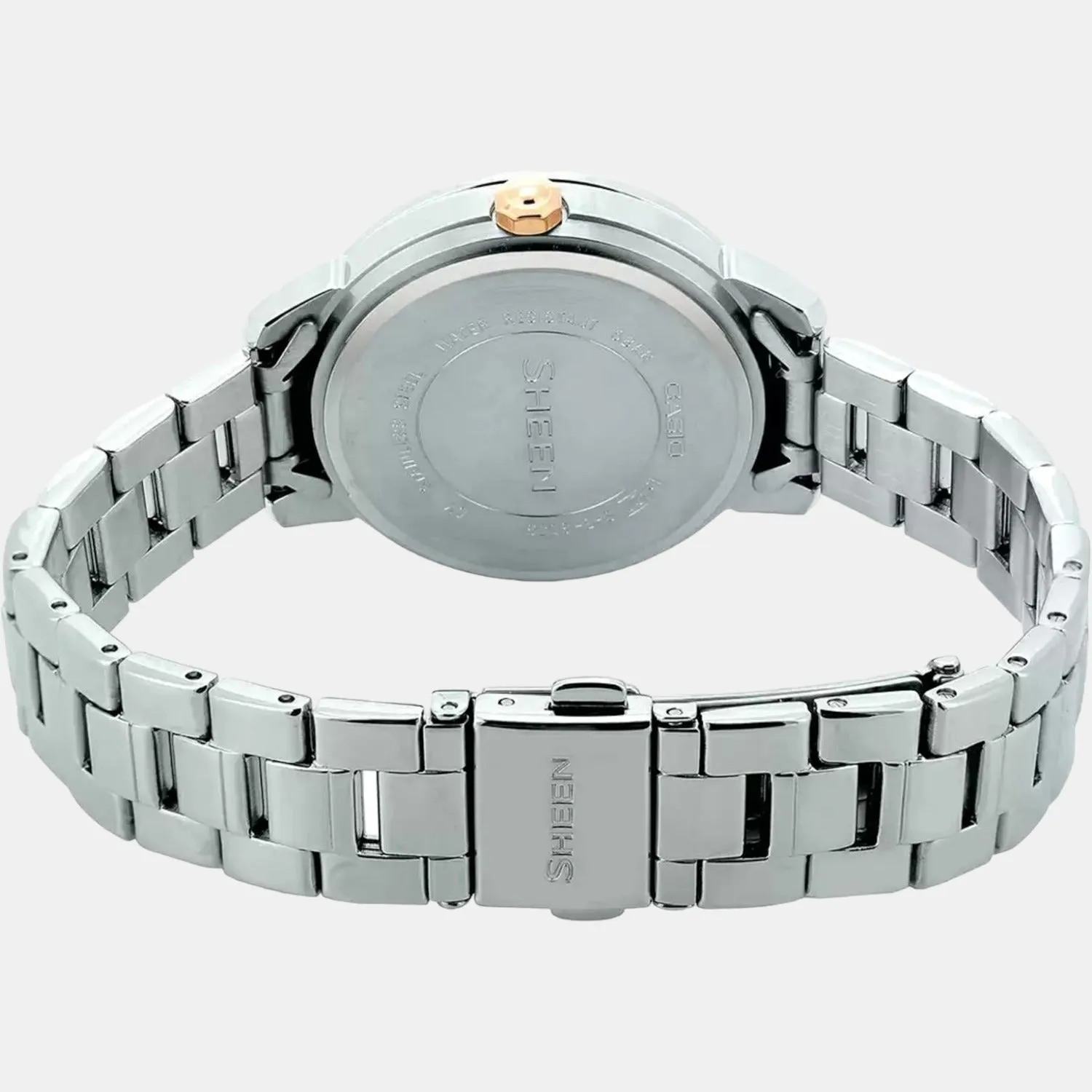 Sheen Women's Chronograph Stainless Steel Watch SX205 - SHE-3059D-9AUDR