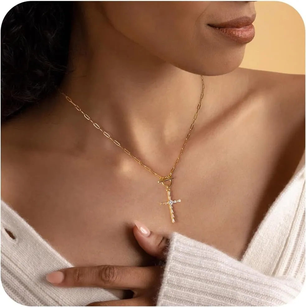 Shell OT Buckle Long Plate Pendant Necklace For speak subdivision alternate inspire recognition Women Trendy Elegant in Color and Luster Titanium Steel Electroplated with 18K Gold Necklace Natural White Sea 