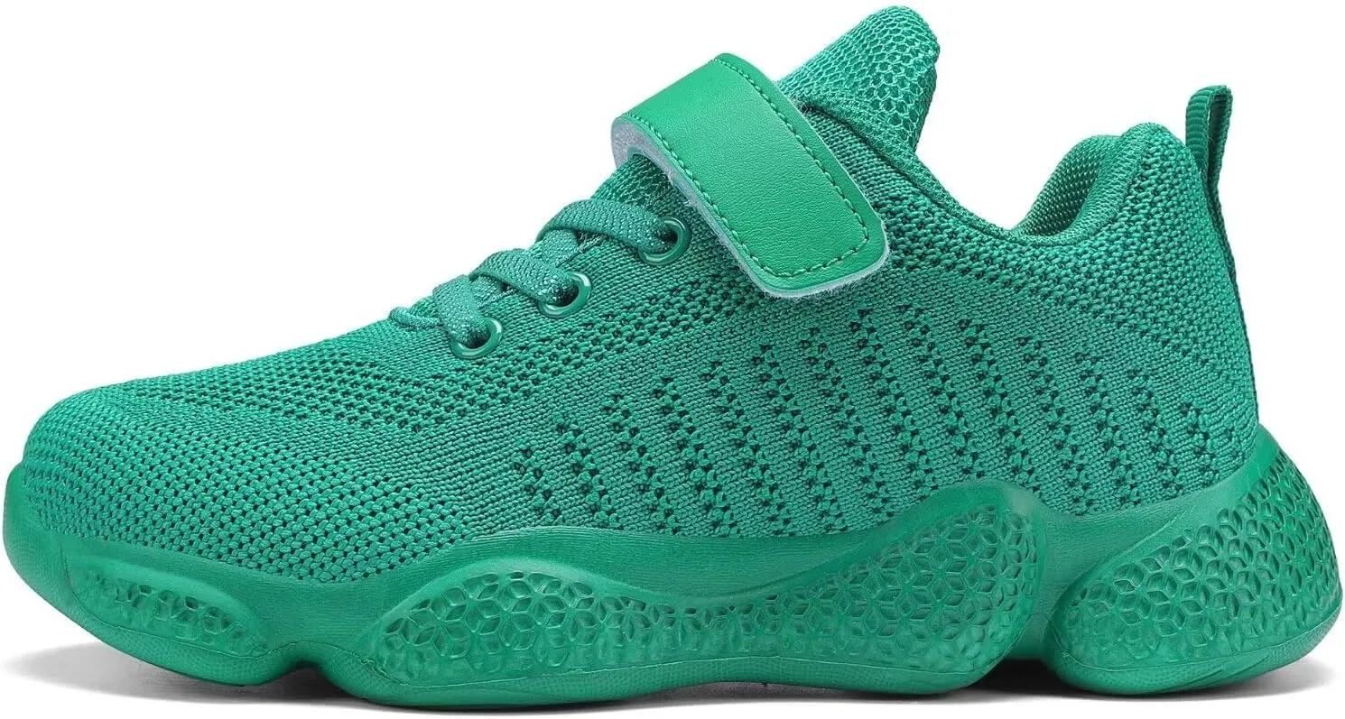 Shoes Breathable Lightweight olfactory avid stride Running Shoes for Kids Fashion Athletic Casual Shoes (Little/Big) Boys Girls Sneakers Knitted Mesh Sports 