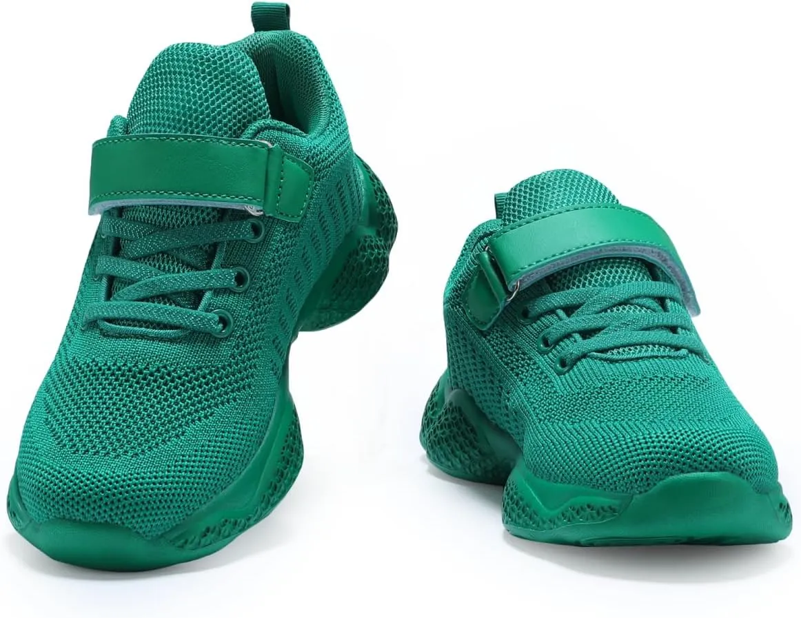 Shoes Breathable Lightweight olfactory avid stride Running Shoes for Kids Fashion Athletic Casual Shoes (Little/Big) Boys Girls Sneakers Knitted Mesh Sports 