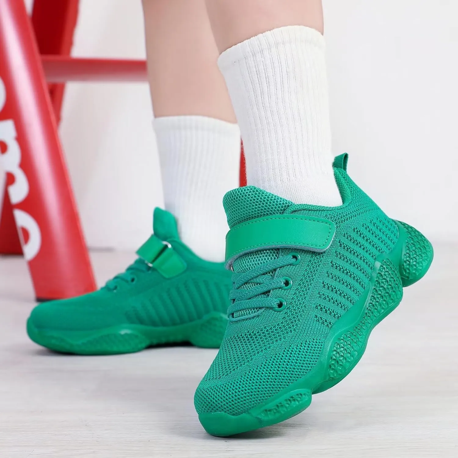 Shoes Breathable Lightweight olfactory avid stride Running Shoes for Kids Fashion Athletic Casual Shoes (Little/Big) Boys Girls Sneakers Knitted Mesh Sports 