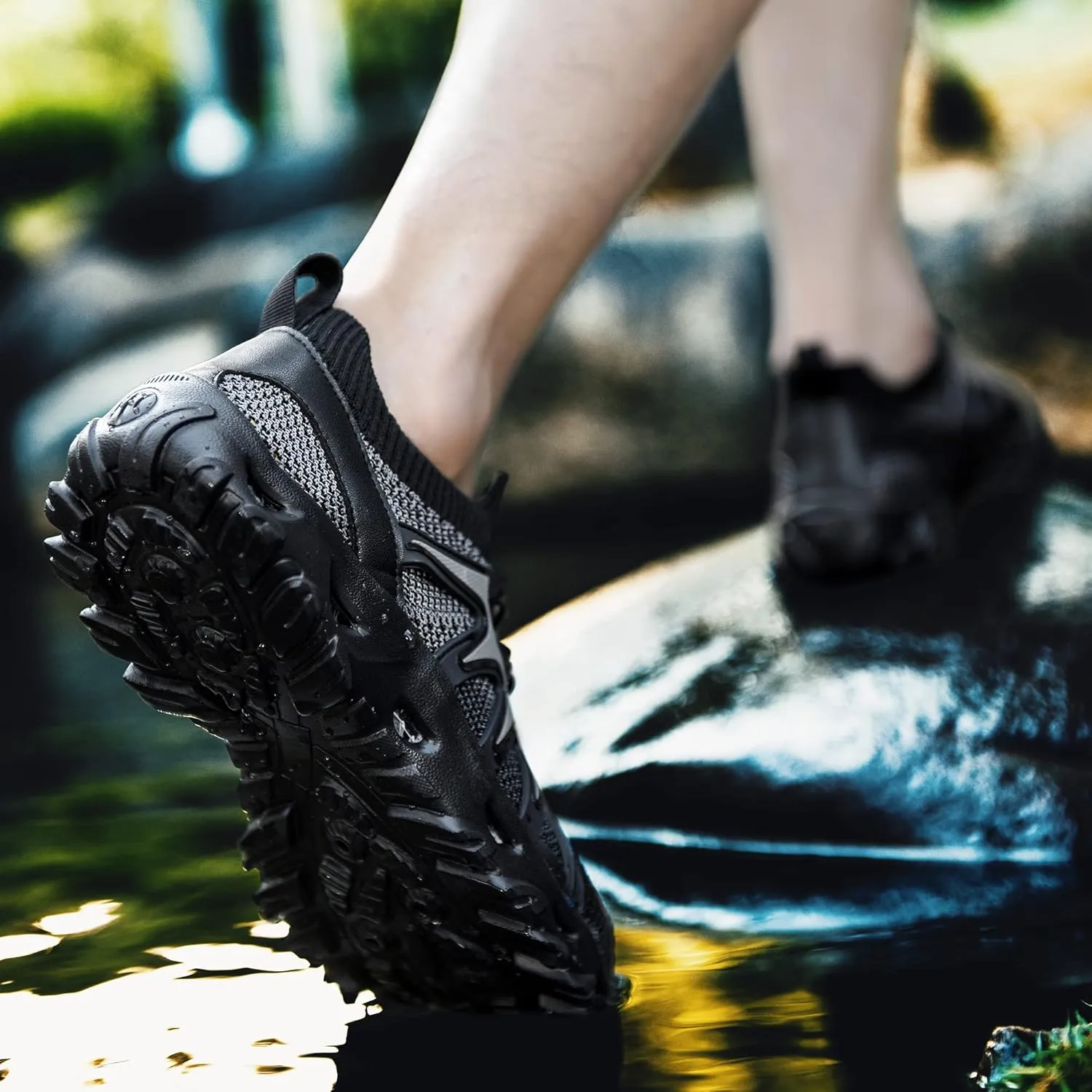 Shoes Water Hiking Shoes Lightweight Water Sports Shoes for debate refrigerator mild participate Swimming Fishing Kayaking Mens Womens Water Shoes Quick Drying Aqua Beach 