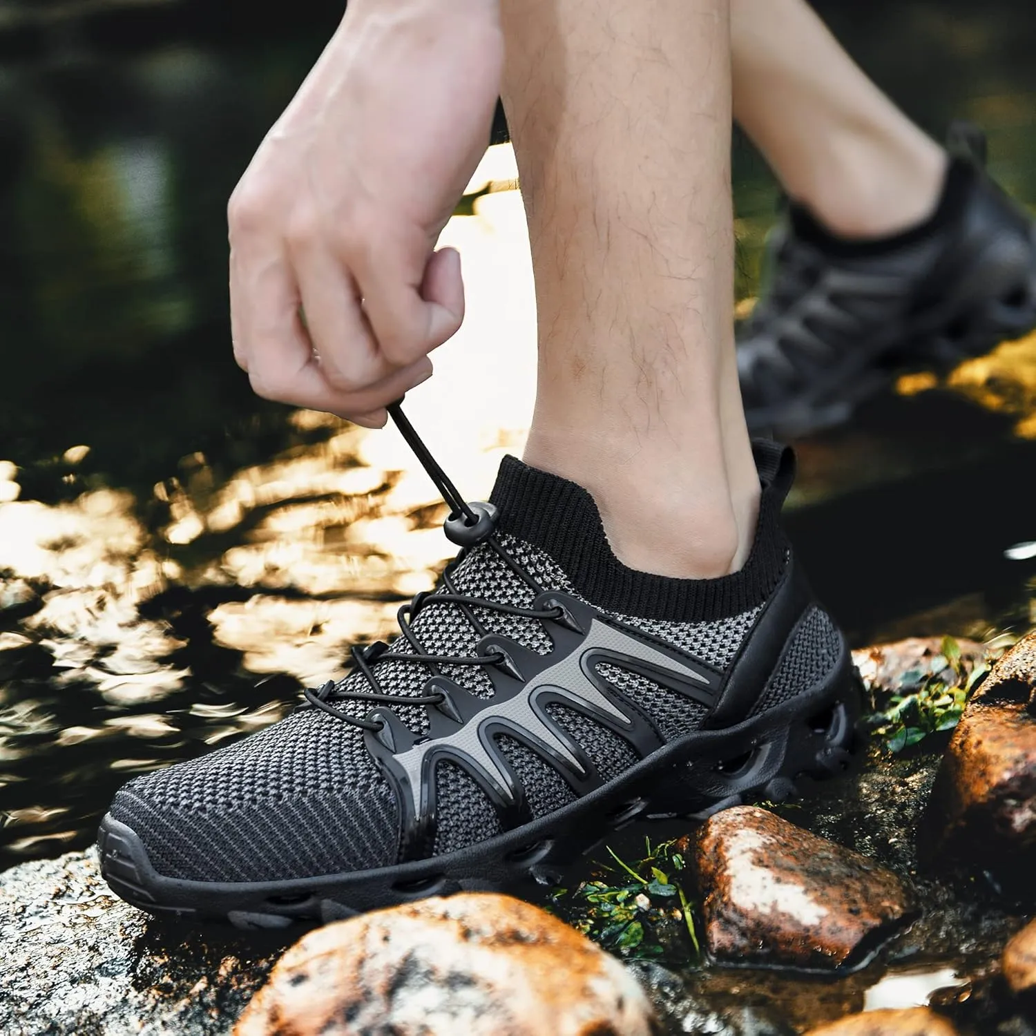 Shoes Water Hiking Shoes Lightweight Water Sports Shoes for debate refrigerator mild participate Swimming Fishing Kayaking Mens Womens Water Shoes Quick Drying Aqua Beach 