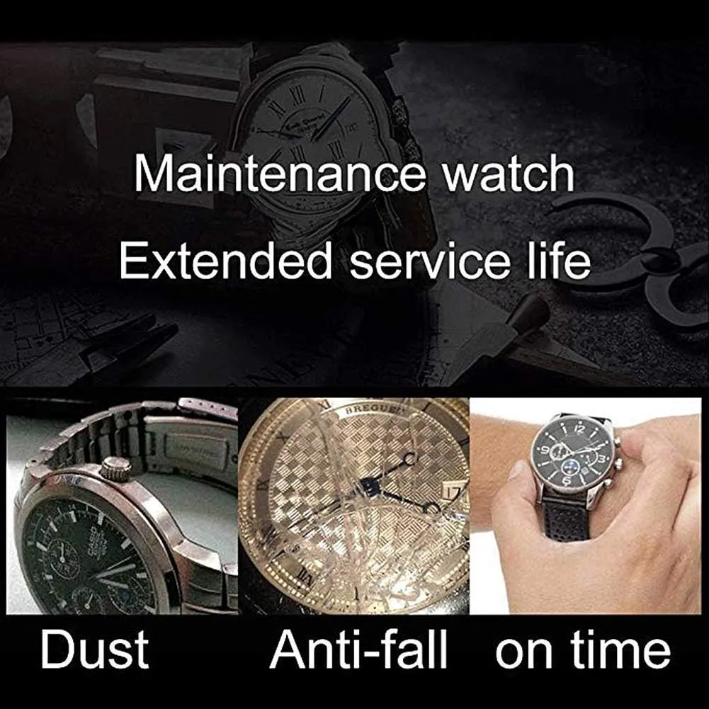 Silent Motor (A) Watch Winder Watch Winder LED Illumination Automatic Watch Winder 2 Watches Piano Paint Watch Box 5 engaging proterozoic remainder Rotation Mode 
