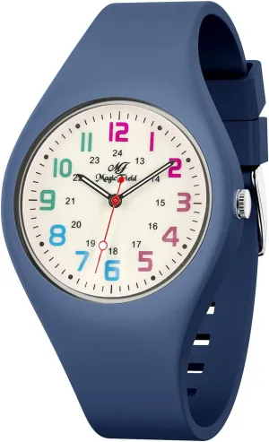 Silicone Analog neutral Quartz Jelly Watch with Second Hand Luminous Watch SIBOSUN Nurse Watch for Men Women 