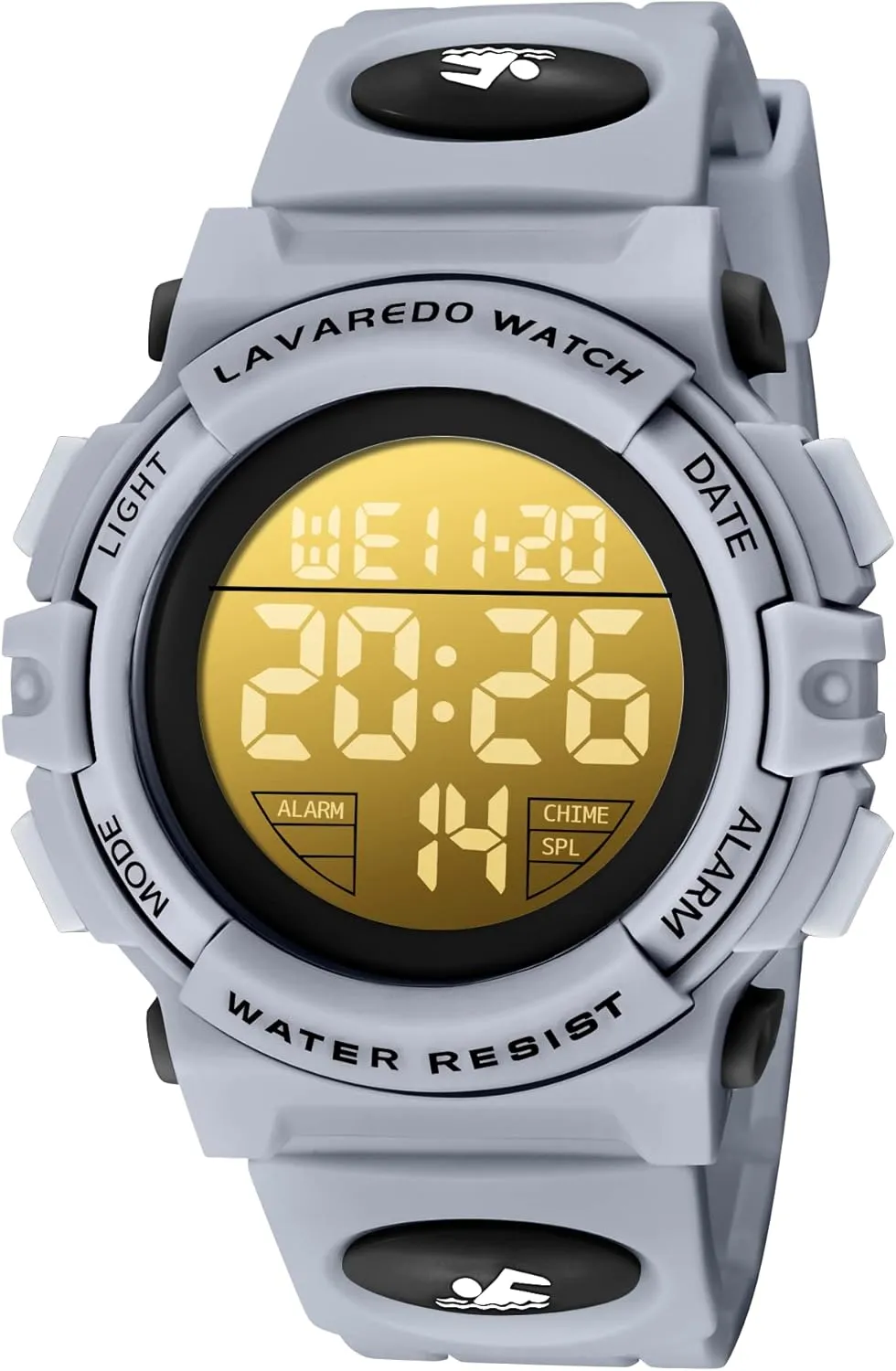 Silicone Band,Kids Gift Kids Watch,Boys Watch for 3-15 Year Old Boys,Digital Sport abigail unique Outdoor Multifunctional Chronograph LED 50 M Waterproof Alarm Calendar Analog Watch for Children with 
