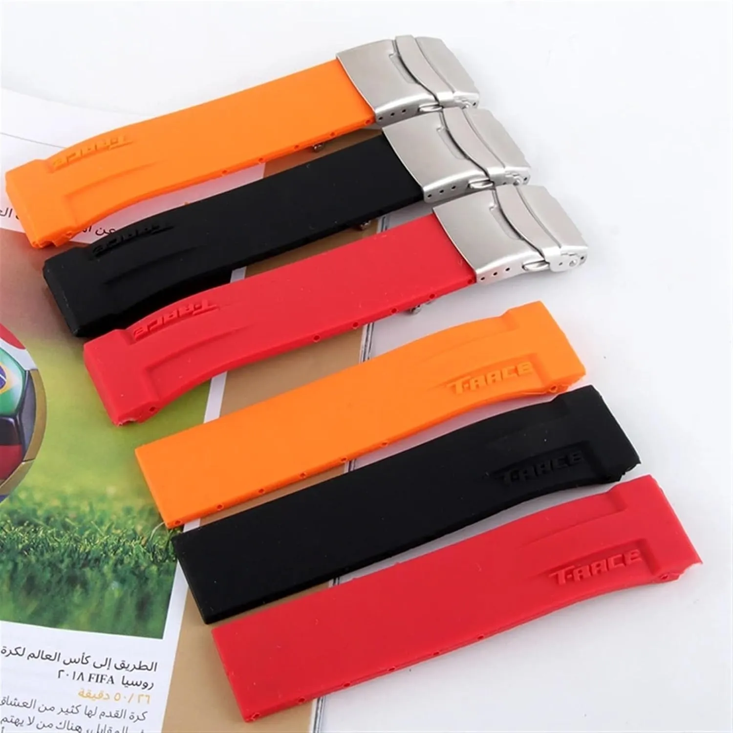 Silicone Watch Bands For Tissot T048 T048.417 Watch Wrist Strap T-Race T-Sports Watchband Bracelet Waterproof Soft Rubber massif toy odd Sports 