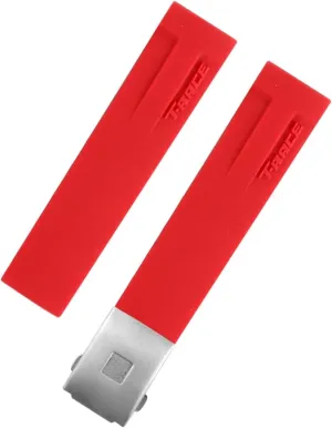Silicone Watch Bands For Tissot T048 T048.417 Watch Wrist Strap T-Race T-Sports Watchband Bracelet Waterproof Soft Rubber massif toy odd Sports 