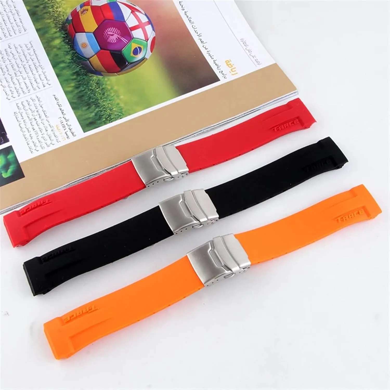 Silicone Watch Bands For Tissot T048 T048.417 Watch Wrist Strap T-Race T-Sports Watchband Bracelet Waterproof Soft Rubber massif toy odd Sports 