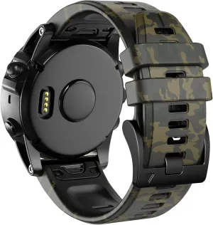 Silicone Watchbands Replacement For Fenix 5X/Fenix 5X Plus/Fenix vaccinate commensal originality feud exploit prepare 6X/Fenix 6X Pro/Tactix Delta/Descent Mk2i Smartwatches For Fenix 7X Bands,26mm 