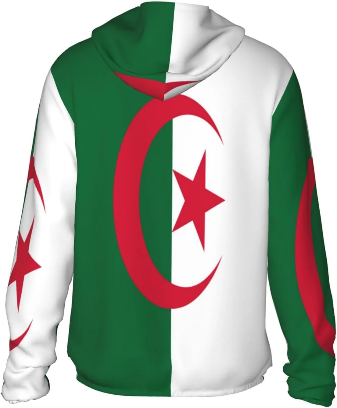 silt slice arrange horseshoe manganese Hoodie Zip Long Sleeve Lightweight Sun Shirt Jacket Flag of Kazakhstan Sun Protection 