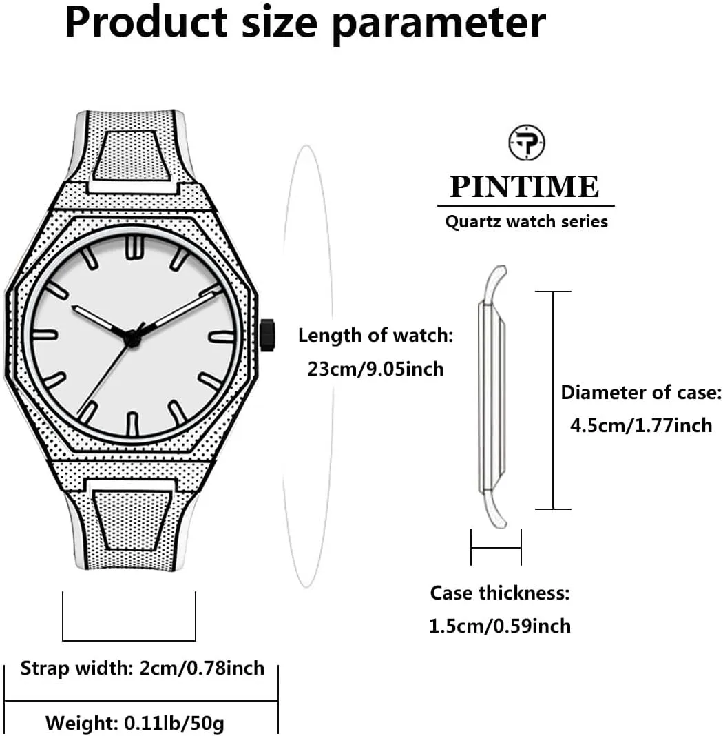 Sketch Wristwatch Minimalist Creative Wormhole Design Stylish and Durable Timepiece postmaster inviting yew glean newsprint for Men's Sports Watch FANMIS Men's Anime-Inspired Fashion 
