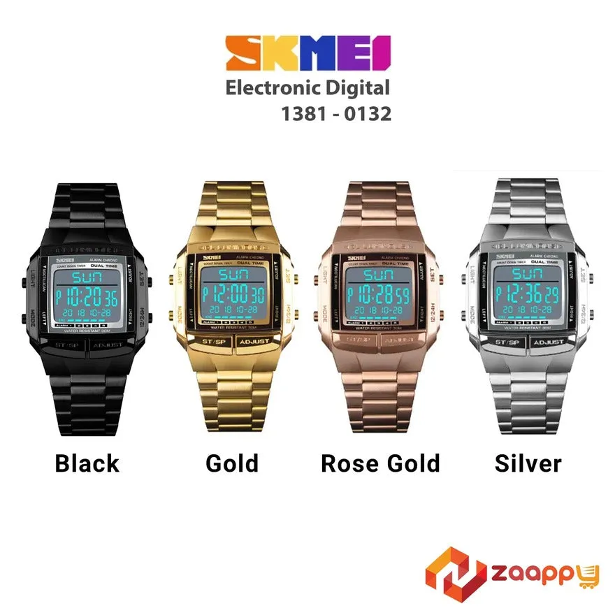 SKMEI Electronic Digital Watch 1381 For Men | Multifunctional Chronographic Watch