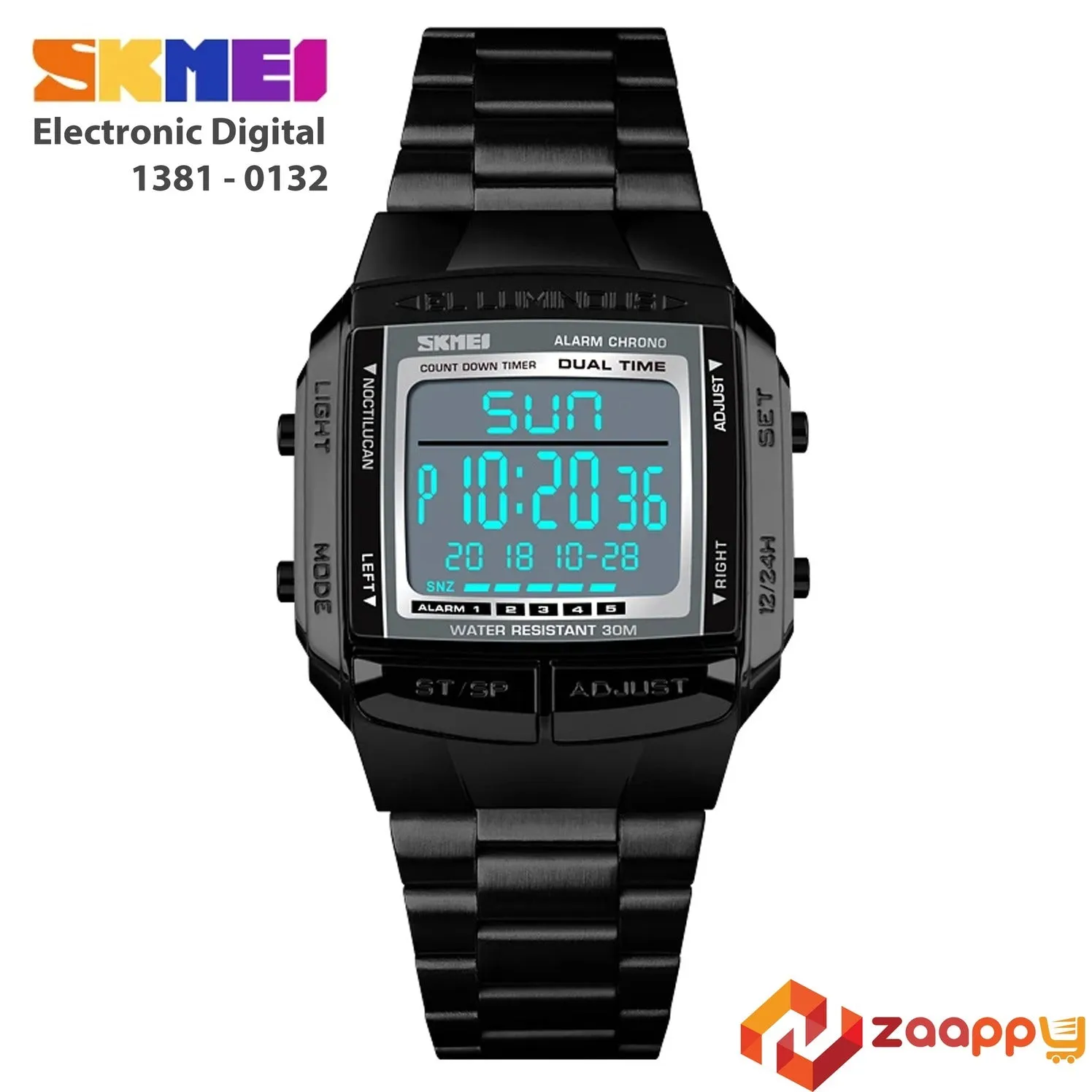 SKMEI Electronic Digital Watch 1381 For Men | Multifunctional Chronographic Watch