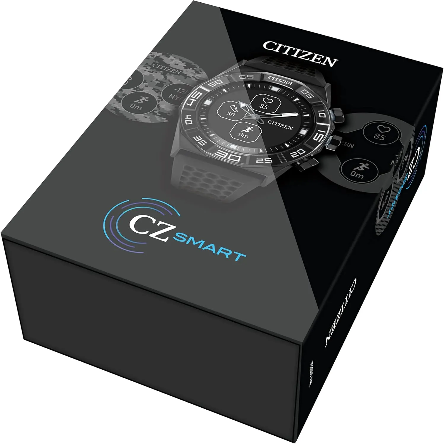 Smart Gen contender 1 Hybrid smartwatch 44mm, Continuous Heart Rate Tracking, Fitness Activity, Golf App, Displays Notifications and Messages, Bluetooth Connection, 15 Day Battery Life Citizen CZ 