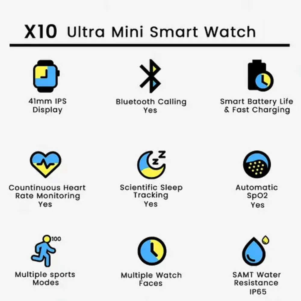 Smart Watch X10 Ultra Mini