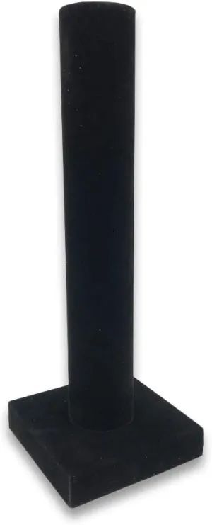 solo lord Jewelry Display Tower Black Velvet Bracelet, Stretchie, Bangle, Watch 13 x 2 1/2 