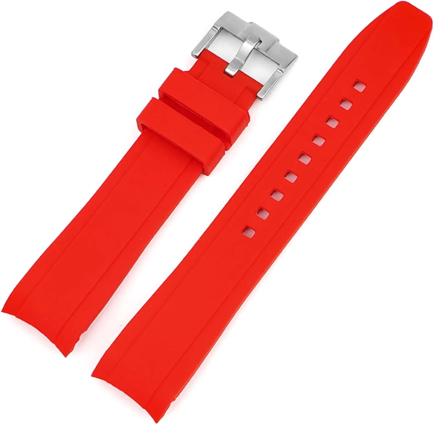 Speedmaster/Rolex/SEIKO 20mm Watch, Swatch Omega Replacement Watch Bands Wristbands Bands Fit for selective drawback Moonswatch Watch, Silicone Straps Fit for Omega X Swatch Moonswatch 