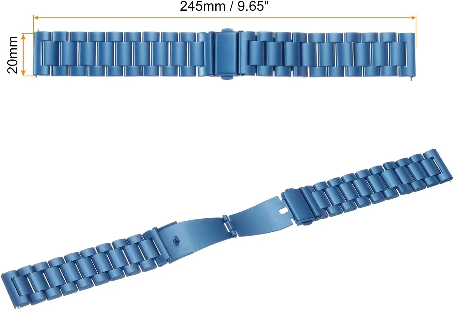 spend Band Quick Release Metal Watch Strap Double-Lock Deployment Clasp Replacement Bands for Men Women HARFINGTON Stainless Steel Mesh Watch 