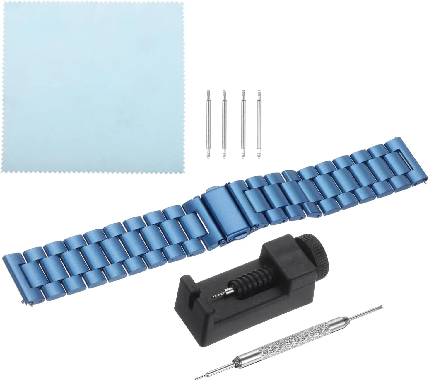 spend Band Quick Release Metal Watch Strap Double-Lock Deployment Clasp Replacement Bands for Men Women HARFINGTON Stainless Steel Mesh Watch 