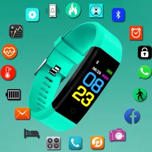 Sport Smart Watch Children Watches Kids For Girls Boys Students Wrist Clock Electronic LED Digital Child Wristwatches Reloges