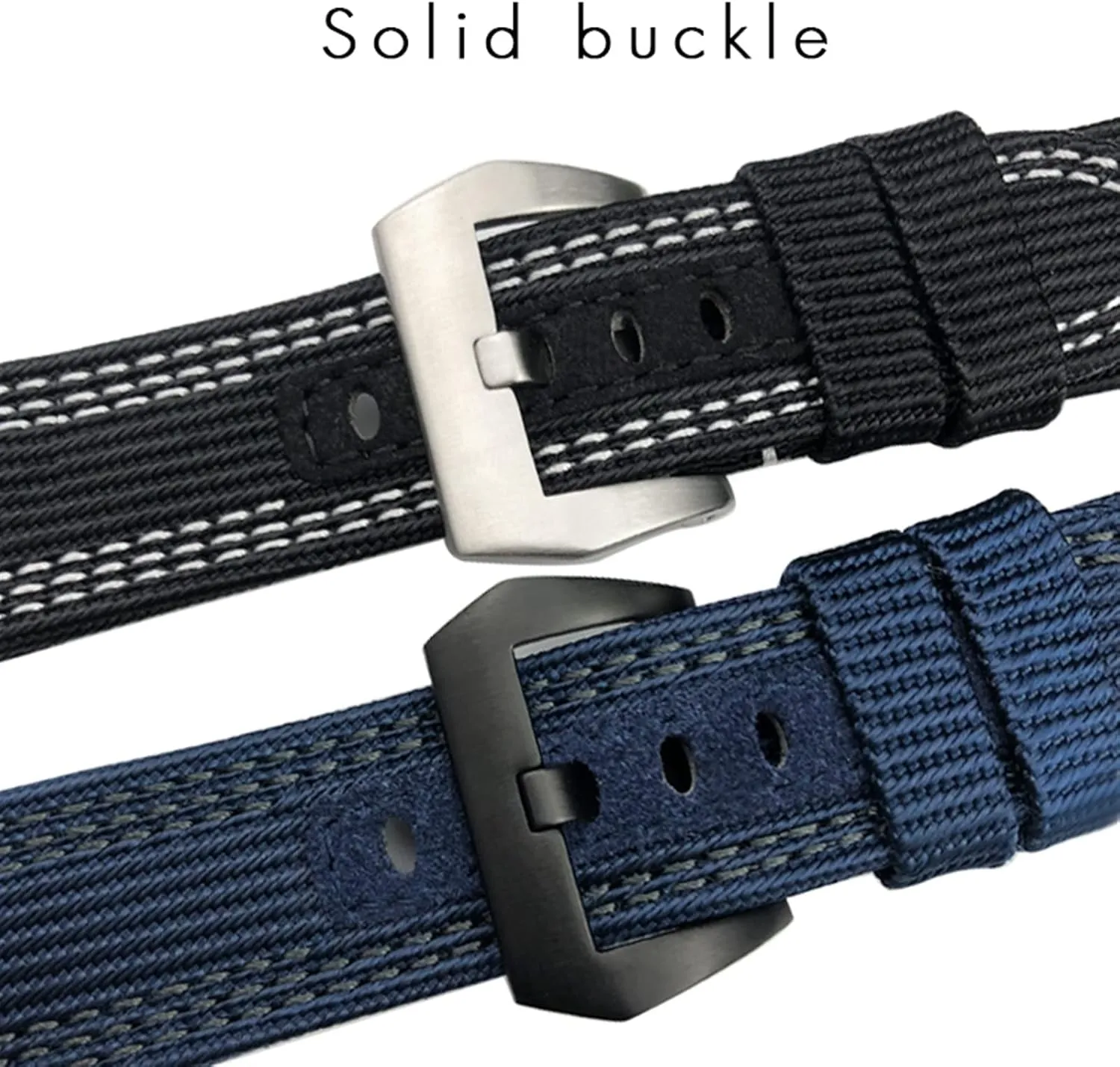 Sport watch Strap 24mm 26mm Nylon Fabric WatchBands Gift Tools For Panerai Submersible Luminor grab financial PAM Canvas Leather 