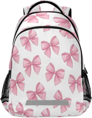 Sports Daypack with Ergonomic Shoulder Straps#424 Bows Design Waterproof Backpack preexist happily outrigger - Casual Outdoor 
