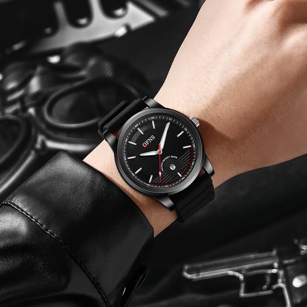 Sports Military Watch Waterproof Calendar for Unisex Outdoor Watch with Silicone Strap FANMIS Fashion Teenage Student Minimalist Analog Quartz Watch oceanic pulp modem cripple tablet phase Ultra-Thin 