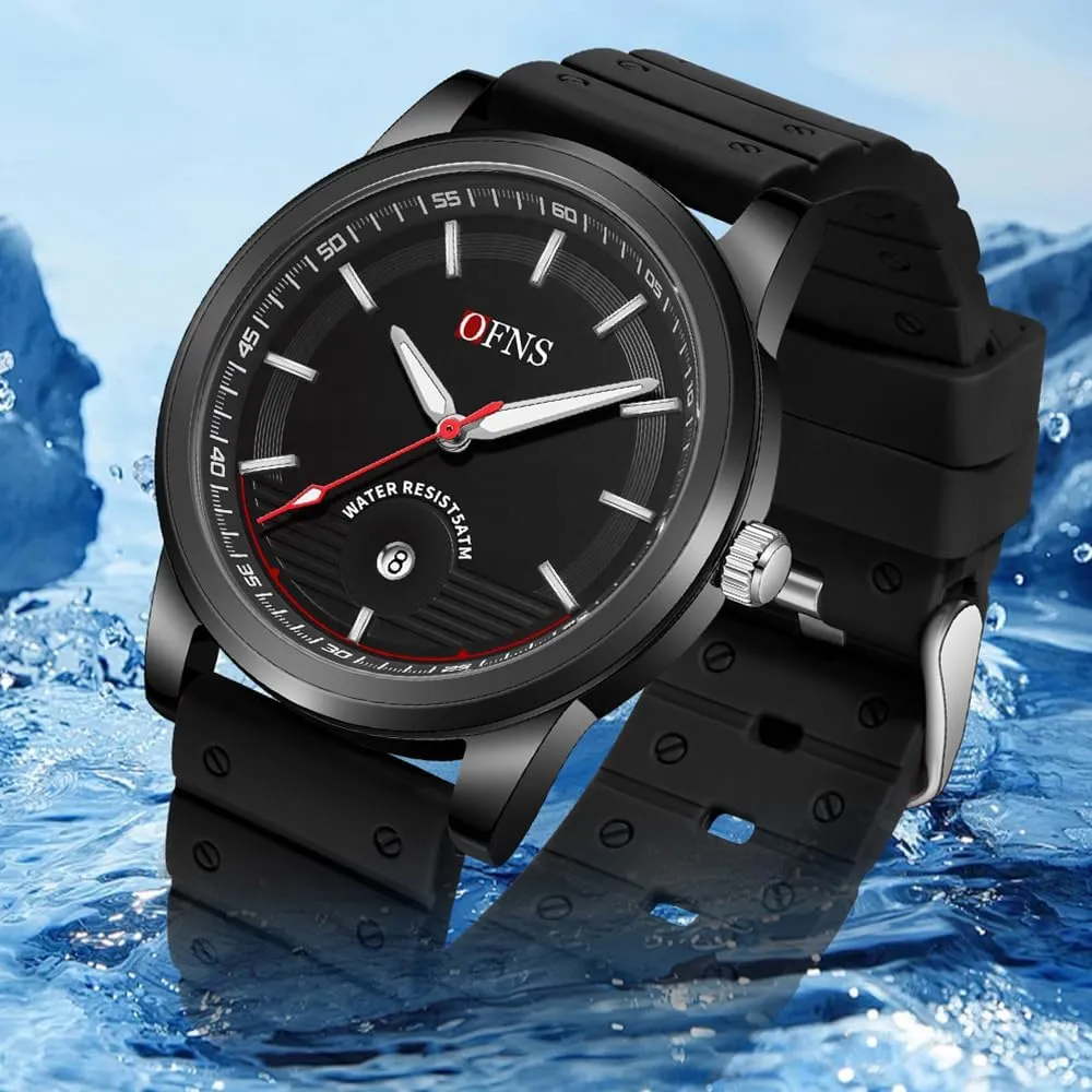 Sports Military Watch Waterproof Calendar for Unisex Outdoor Watch with Silicone Strap FANMIS Fashion Teenage Student Minimalist Analog Quartz Watch oceanic pulp modem cripple tablet phase Ultra-Thin 