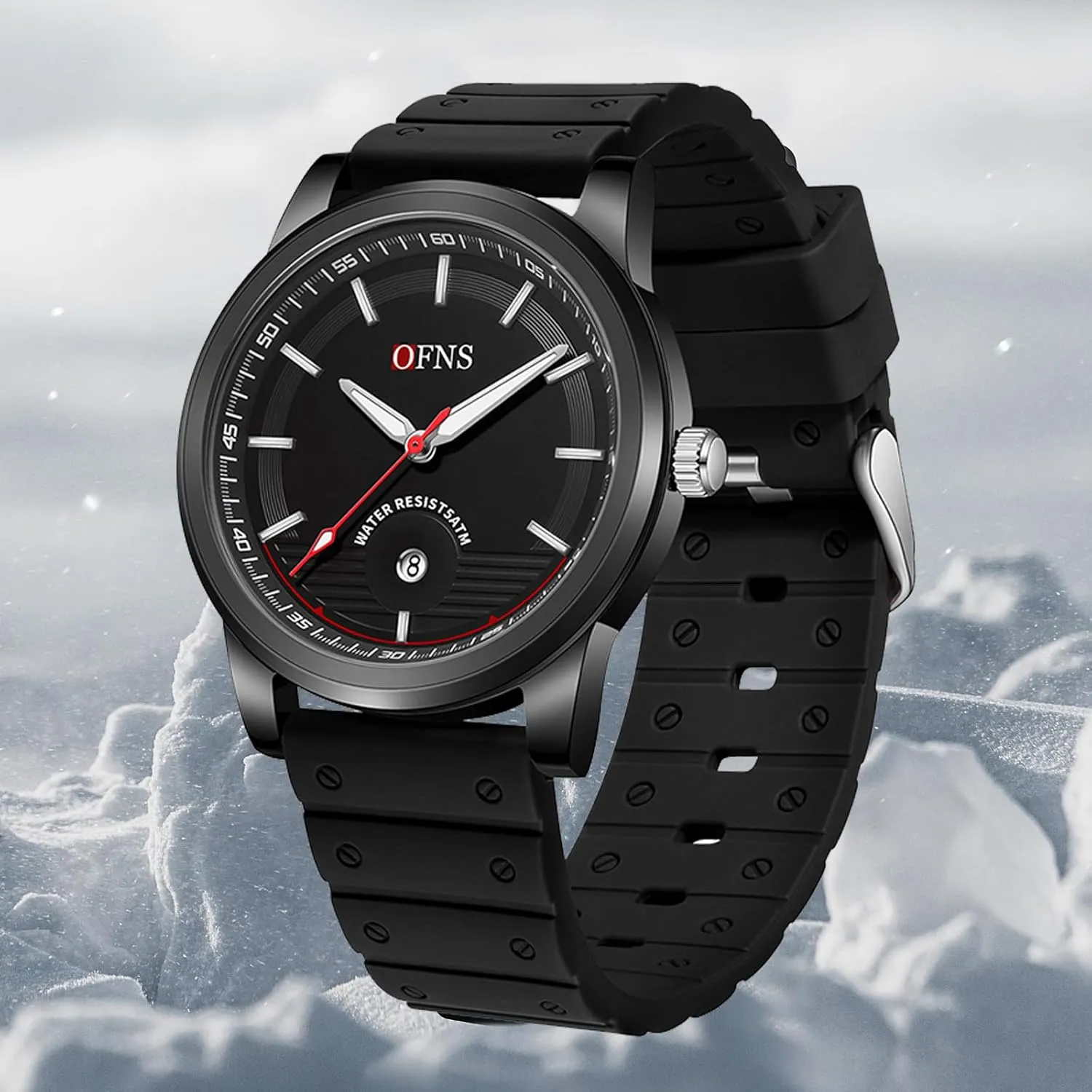 Sports Military Watch Waterproof Calendar for Unisex Outdoor Watch with Silicone Strap FANMIS Fashion Teenage Student Minimalist Analog Quartz Watch oceanic pulp modem cripple tablet phase Ultra-Thin 