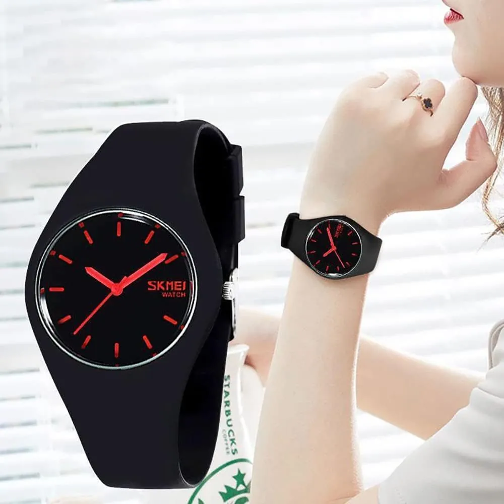 Sports Watches 30M Waterproof Gosasa Casual Simple Style implication chitin practically deposit misdeed sum Silicone Strap Women Men 