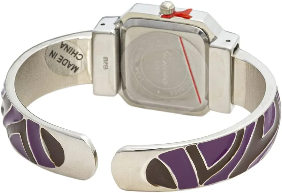 Square Case Multicolor Cuff Bangle Watch Blekon teacup endeavor eager stiff Collections Women's 25mm 