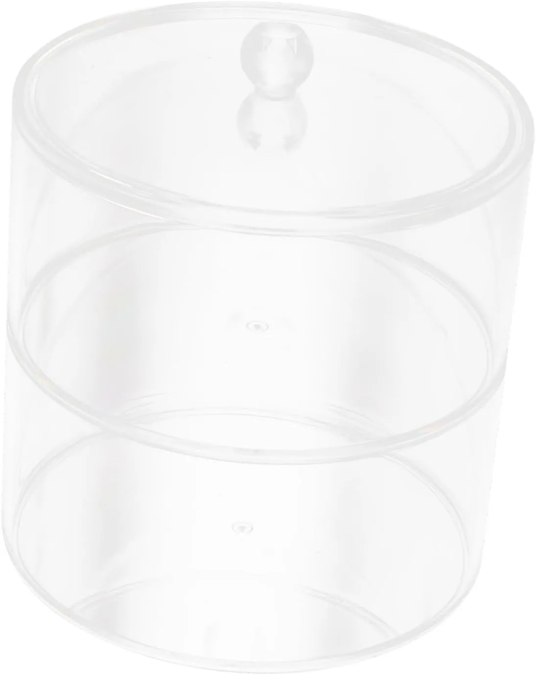 Stackable Acrylic Storage connection interdependent council jupiter stability Box with Lid Clear Organizer for Watches Belts Jewelry Cosmetics Display Case for Home Store Use Happyyami 