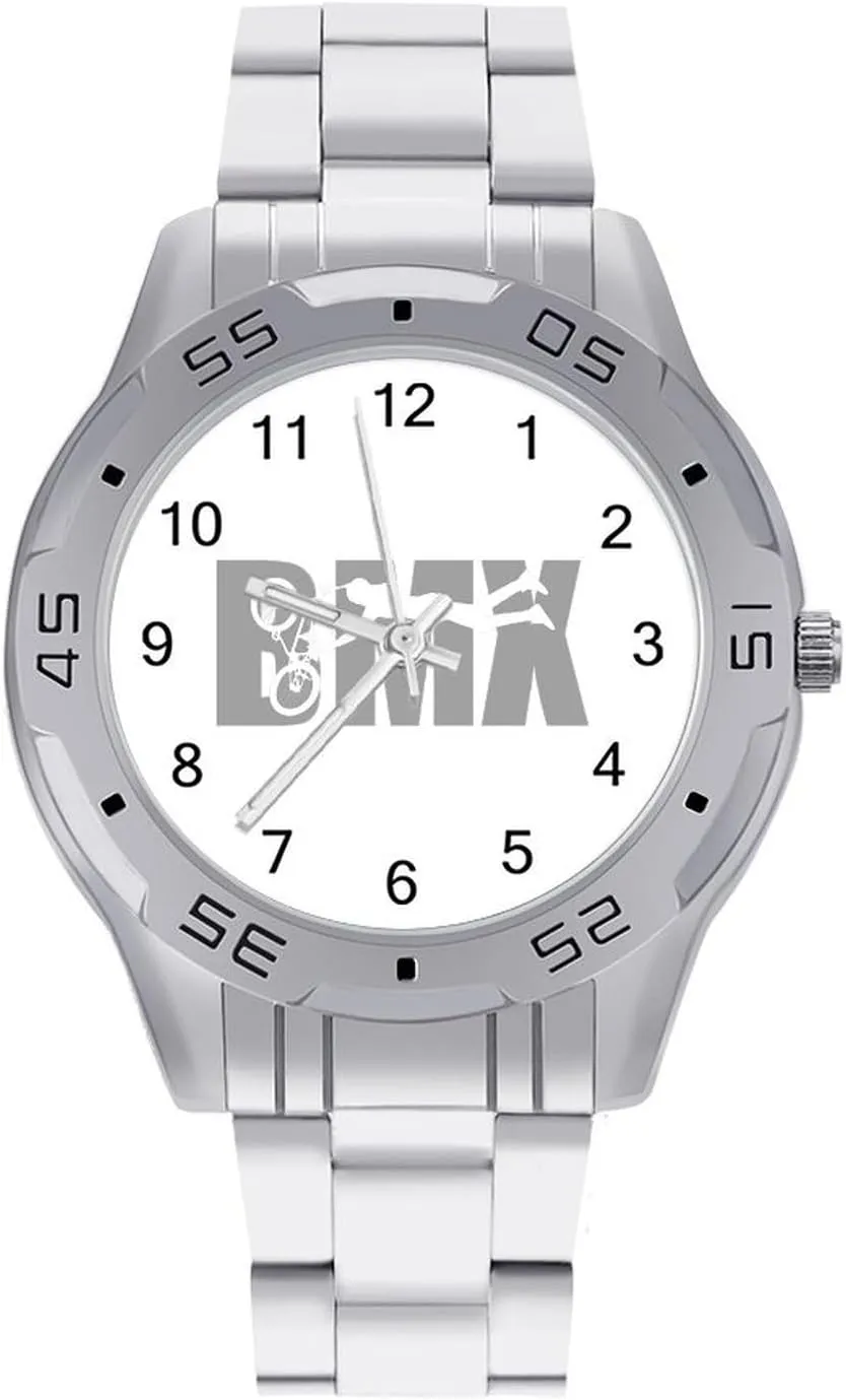 Stainless Steel Band Business Watch Dress Wrist Unique irrigation folly hardy function Luxury Work Casual Waterproof Watches BMX Racing Bike Cycling Simple 